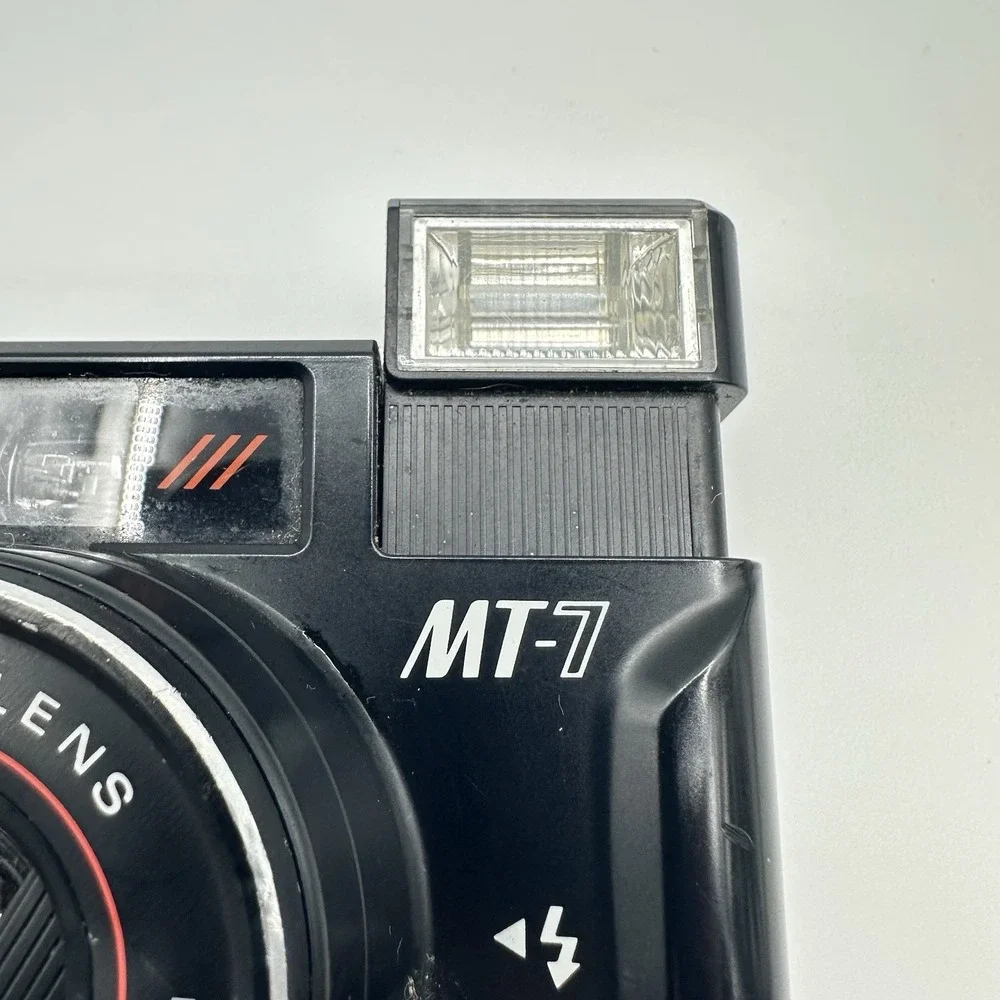 Konica MT-7 Black 36mm f/4 Lens Point‎ Shoot 35mm Film Camera
